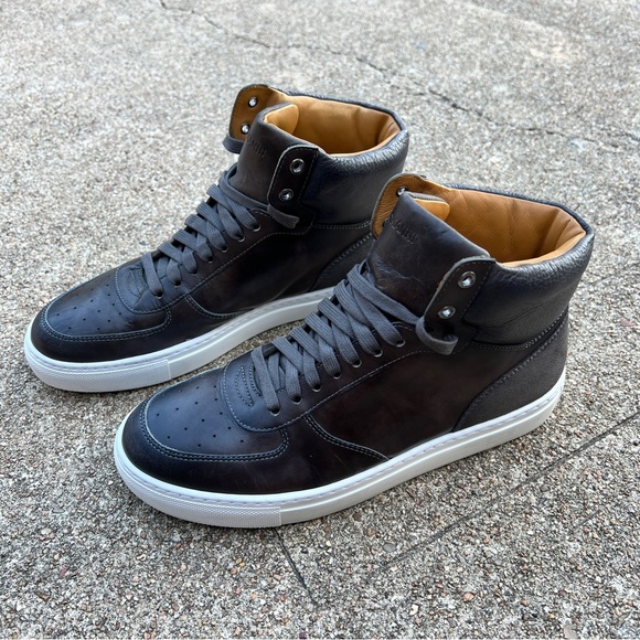 Magnanni Royal Leather High Top Sneaker - Picture 7 of 9